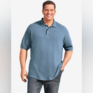 Blue King Size polo Big & Tall 5x